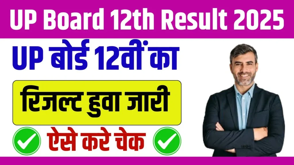 UP Board 12th Result 2025